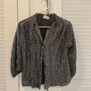 Vintage party sparkle shirt/jacket